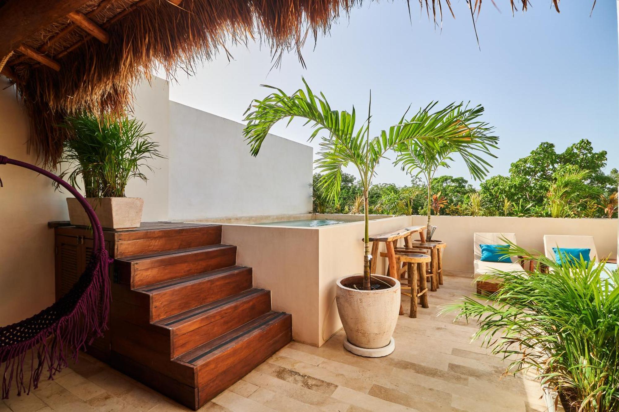 Spacious & Comfy Penthouse Oasis With Plunge Pool تولوم المظهر الخارجي الصورة